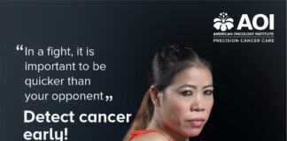 Mary Kom - ‘Early Cancer Detection’ awareness Campaign