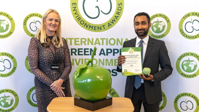 Shahi Exports Wins two International Green Apple Environment