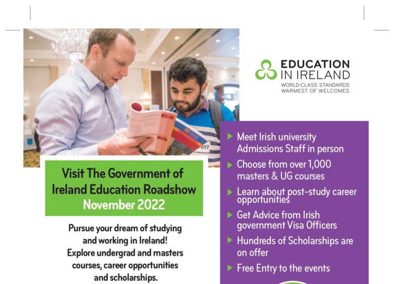 Ireland opens opportunities for Indian students, announces on-ground Education Fairs in November