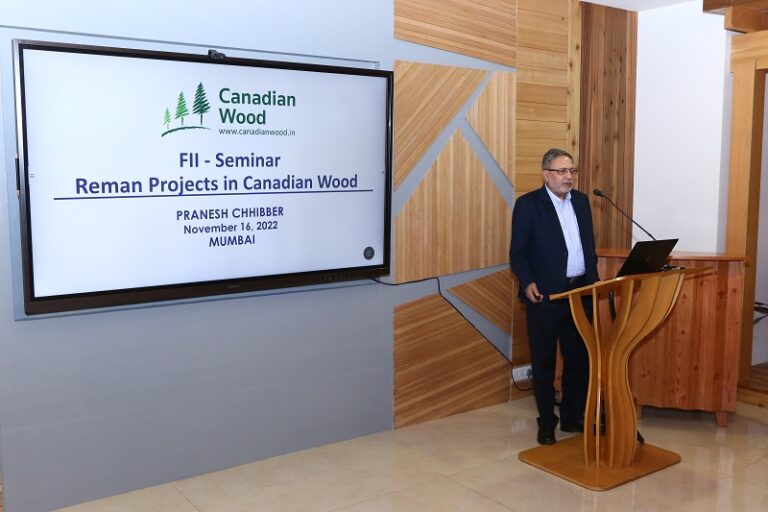 Canadian Wood Hosted a Seminar at their Experience Center in Mumbai