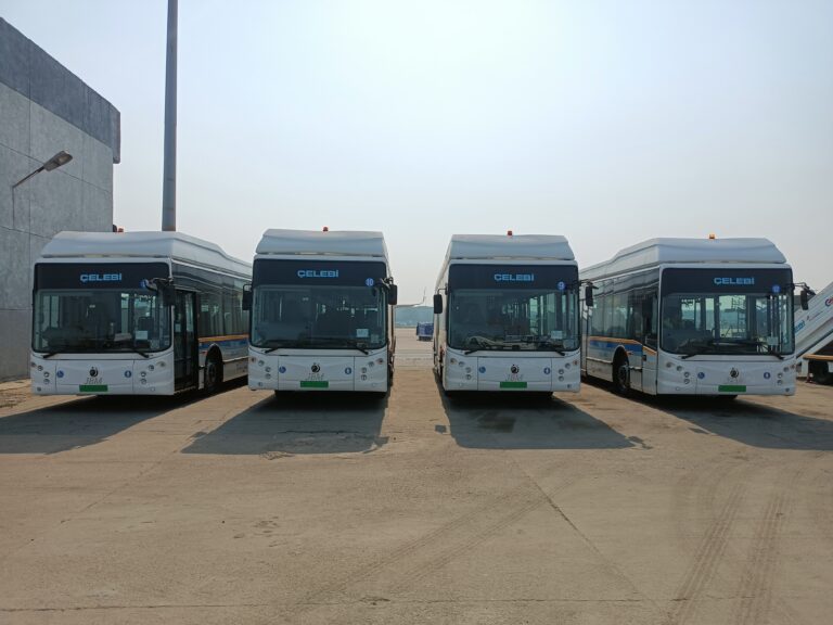 Electric Air-Conditioned Tarmac Coaches for Passenger