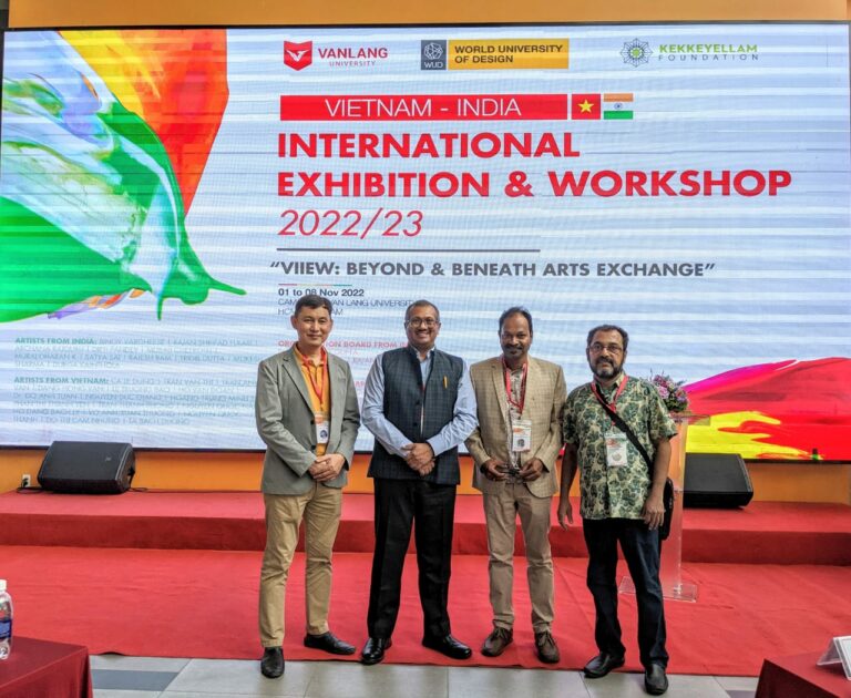 World University of Design are co-organisers at Vietnam-India International Exhibition and Workshop in Ho Chi Minh City Vietnam