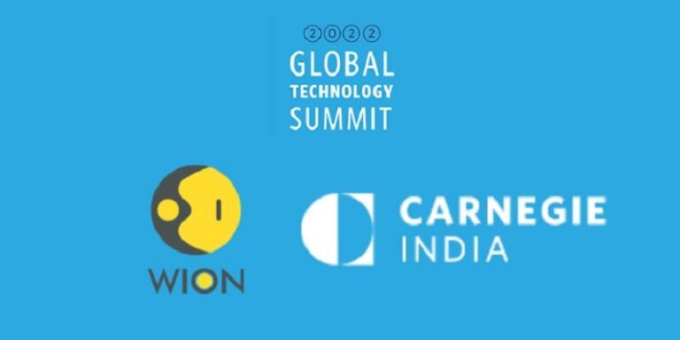 WION and Carnegie India announce broadcast partnership for 2022 Global Technology Summit