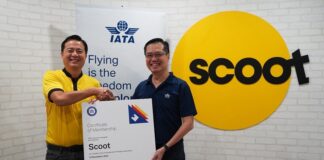 Scoot Attains International Air Transport Association (IATA)