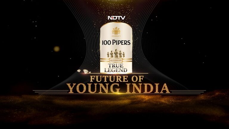 NDTV Partners With 100 Pipers Glassware to celebrate ‘True Legends – The Future of India’