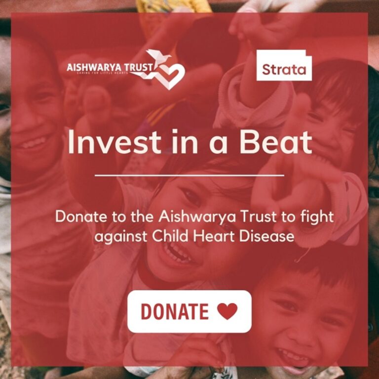 Strata in partnership with Aishwarya Trust