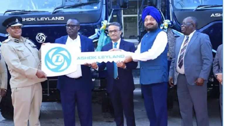 Ashok Leyland delivers 150 vehicles to Tanzanian Police Force