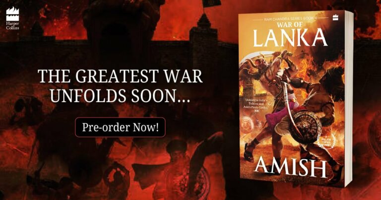 Amish Tripathi’s ‘War of Lanka’ is now available on Dunzo!