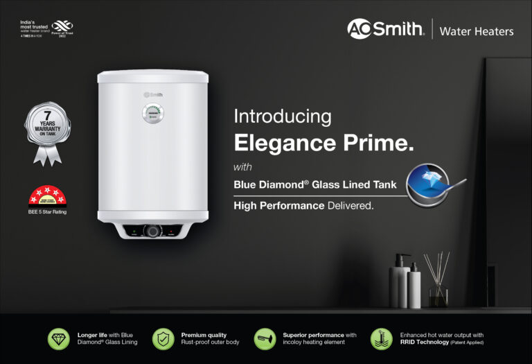 A. O. Smith India Launches Elegance Prime