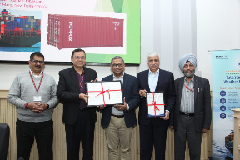 Tata Steel Jamshedpur plant receives the first all India BIS license to produce Structural Weather Resistant Steel