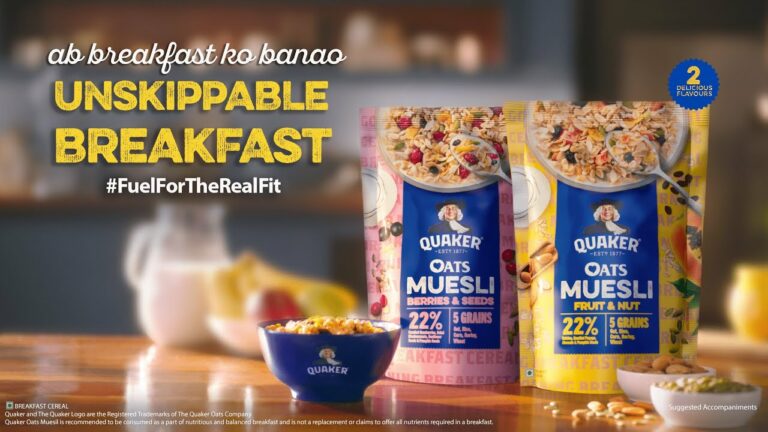 Quaker Makes Breakfast Unskippable with New Quaker Oats Muesli Campaign