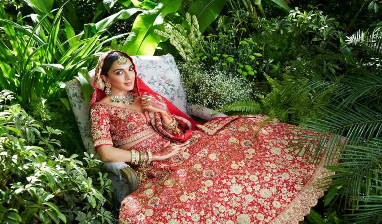 Kiara Advani as a brand ambassador with bridalwear brand 'Mohey'
