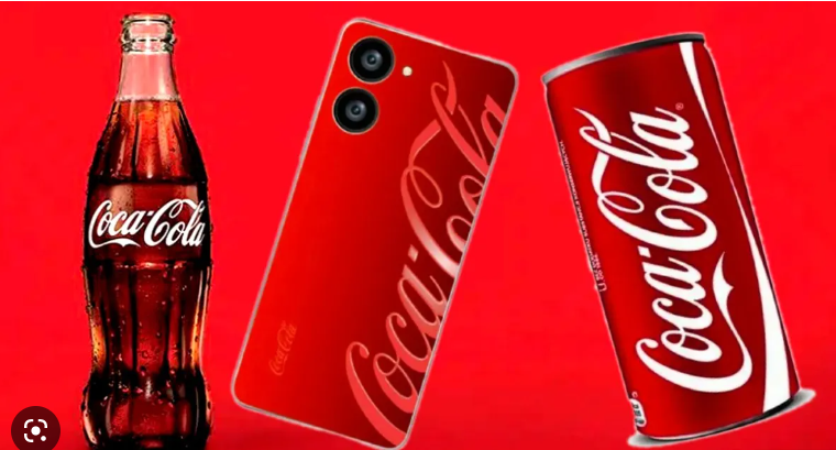 Coming soon a smartphone with the Coca-Cola brand.
