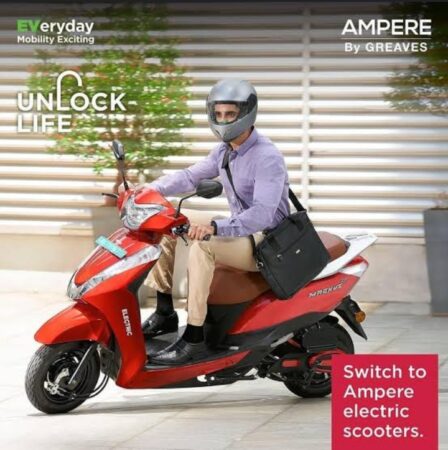 Ampere Electric Scooters by Greaves Cotton