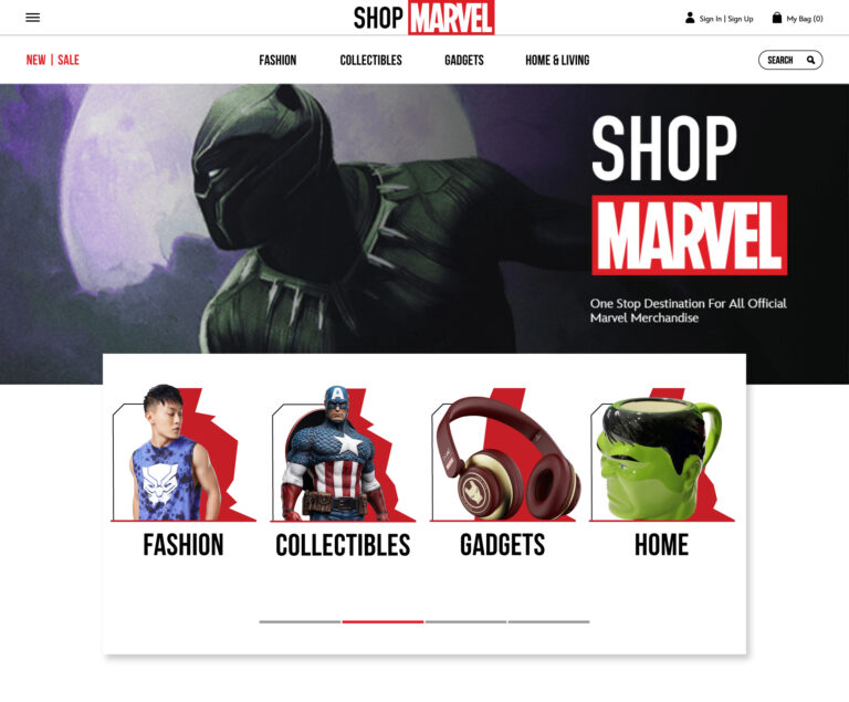 Marvel celebrates the opening of its first-ever online marketplace shopMarvel in India