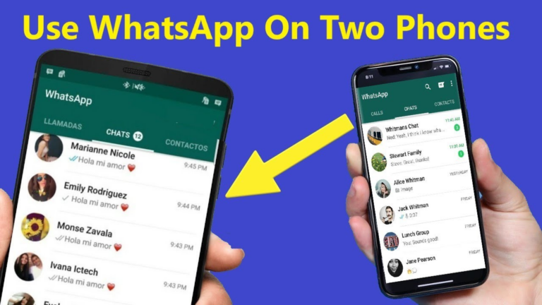 Use WhatsApp on two devices