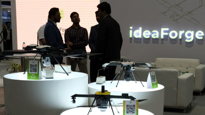 Ideaforge_drone exhibition