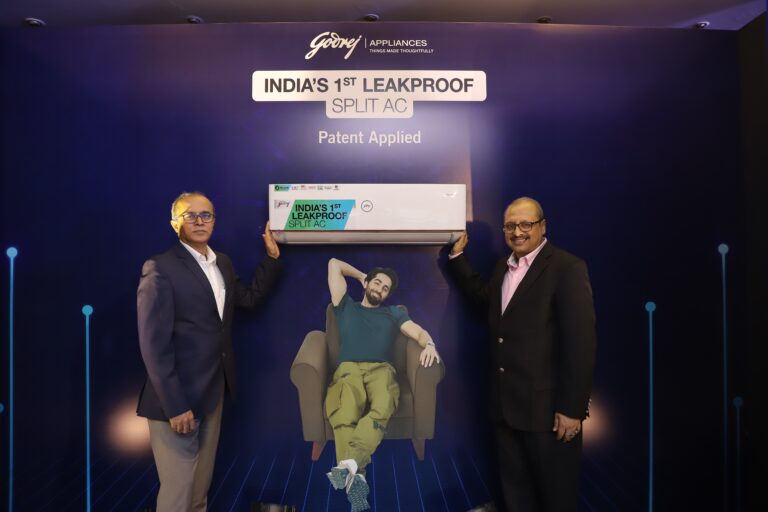 Kamal Nandi, Business Head and EVP & Sabyasachi Gupta, Product Group Head- Air Conditioners, Godrej Appliances