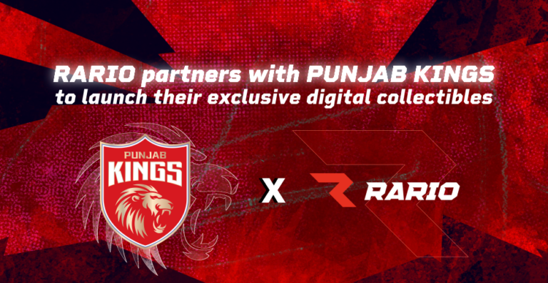 Rario partners with IPL Team Punjab Kings to launch their exclusive digital collectibles