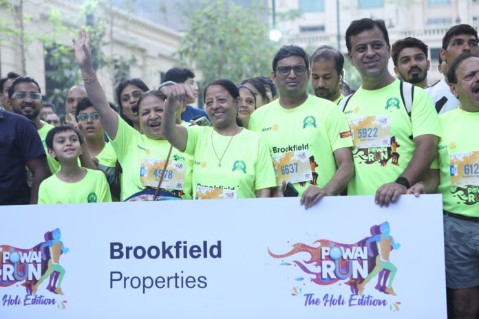 Brookfield properties partners with the Rotary Club of Mumbai Lakers for the Powai Run 2023, supporting the cause of diversity and inclusion