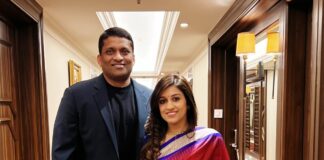 Byju Raveendran and Divya Gokulnath