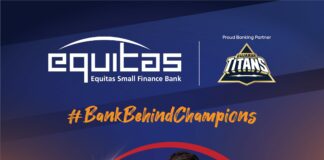 Equitas Small Finance Bank partners with Gujarat Titans for Tata IPL 2023