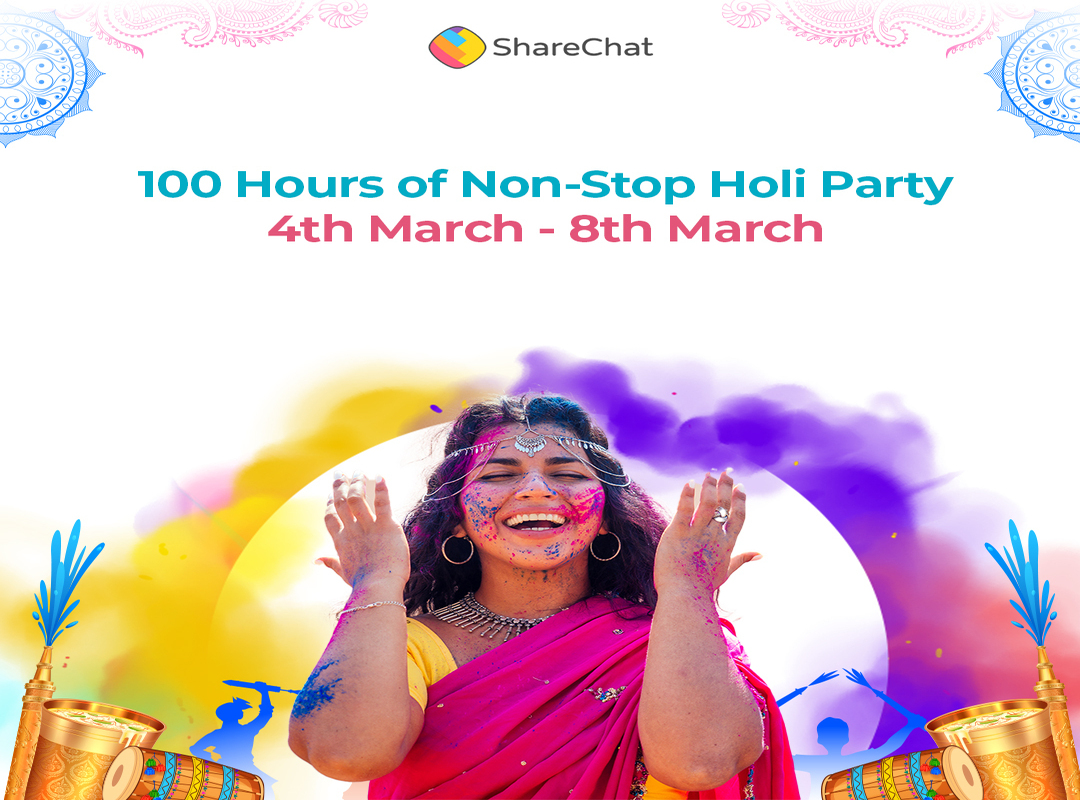 A Colorful Affair – Celebrate the essence of Holi on ShareChat