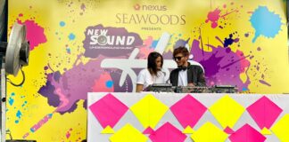 Nexus Seawoods celebrate 12-hour Holi