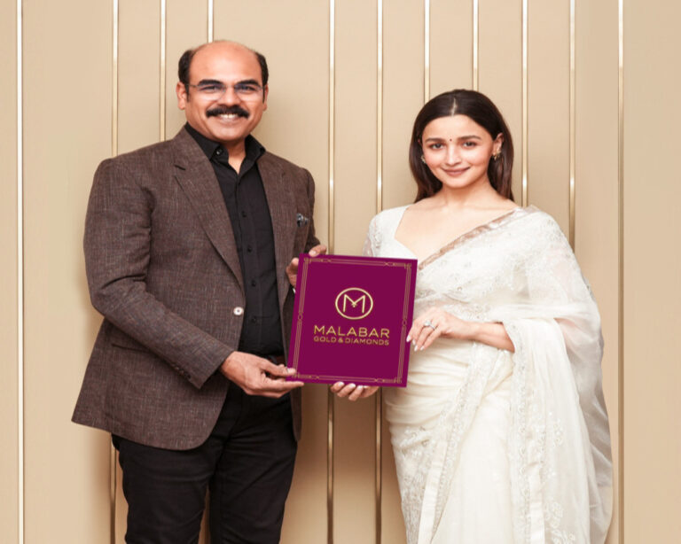 Malabar Gold & Diamonds Onboards prominent Bollywood actress Alia Bhatt as their New Brand Ambassador