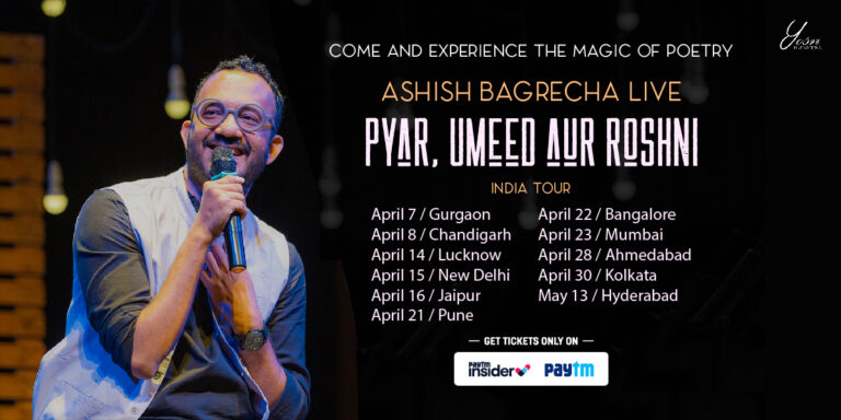 Paytm Insider brings to you Ashish Bagrecha’s India Tour