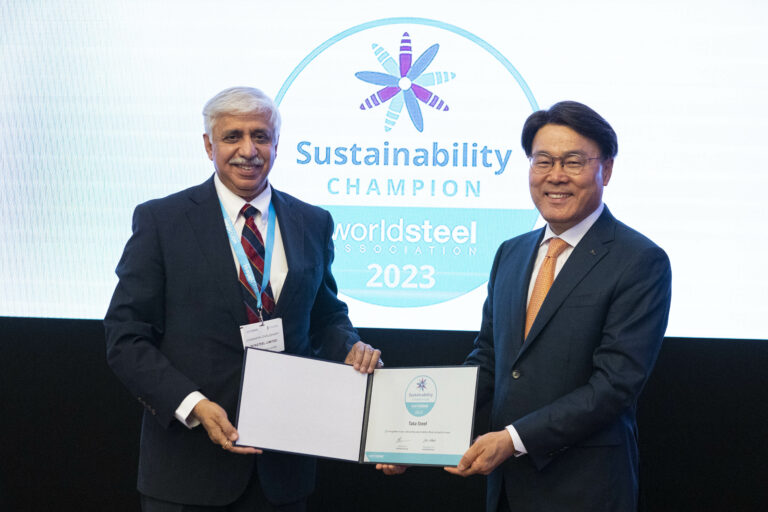 Tata Steel recognised as 2023 Steel Sustainability Champion