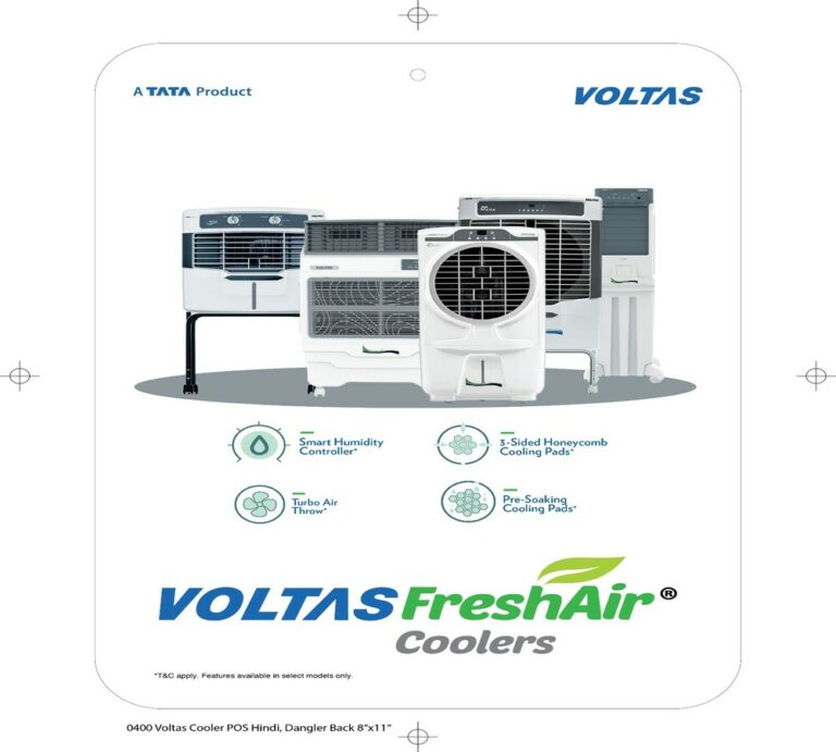 Voltas launches FreshAir Coolers