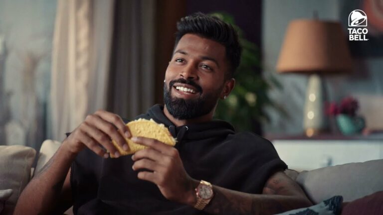 Hardik Pandya appointed as the first-ever brand ambassador of Taco Bell in India