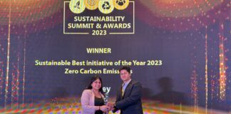 aastey honored with "Sustainable Best Initiative of the Year 2023