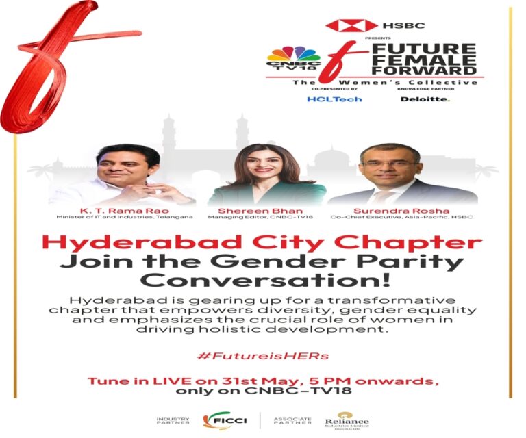 Bridging The Gender Parity Gap: CNBC-TV18 brings the Hyderabad City Chapter of Future. Female. Forward – The Women’s Collective
