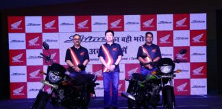 Honda Launches Shine 100 in Uttar Pradesh