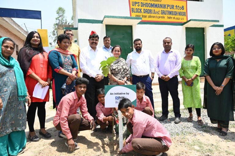INDIAdonates collaborates with Roto pumps