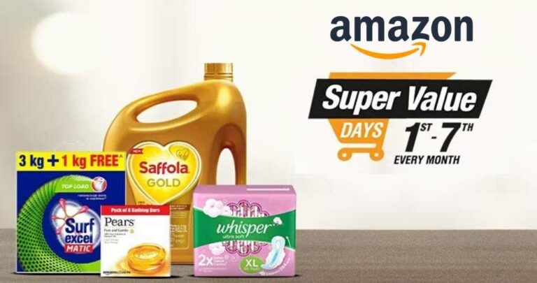 Amazon Fresh Super Value Days from 1st to 7th June!