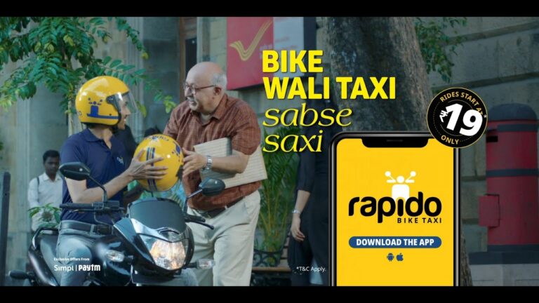 Rapido Taps into IPL Craze with New Film of ‘Bike Wali Taxi Sabse Saxi’ Campaign on JioCinemas Platform