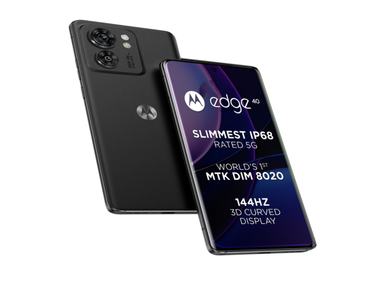 Motorola edge 40 – world’s slimmest 5G phone