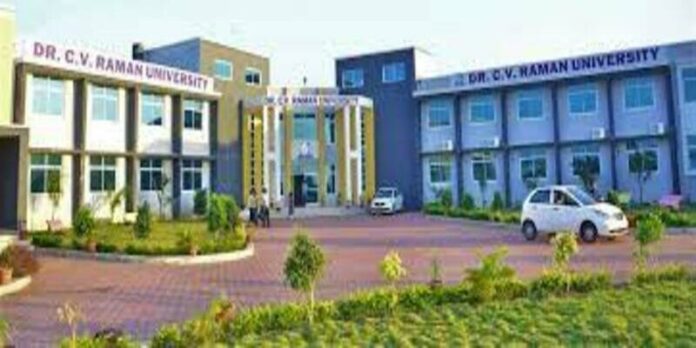 Dr. C.V. Raman University Commences Admissions
