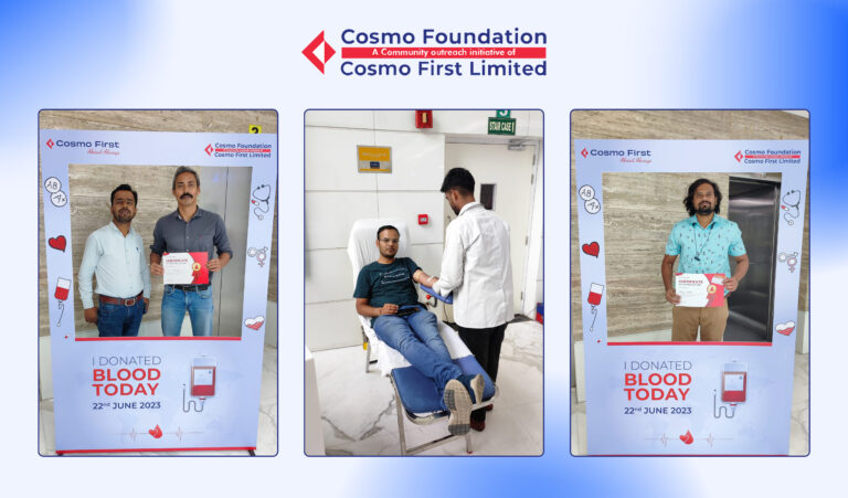 Cosmo Foundation- Blood Donation Drive
