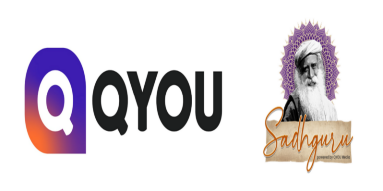 QYOU Media India Launches Channel With Global Spiritual Leader and Icon Sadhguru