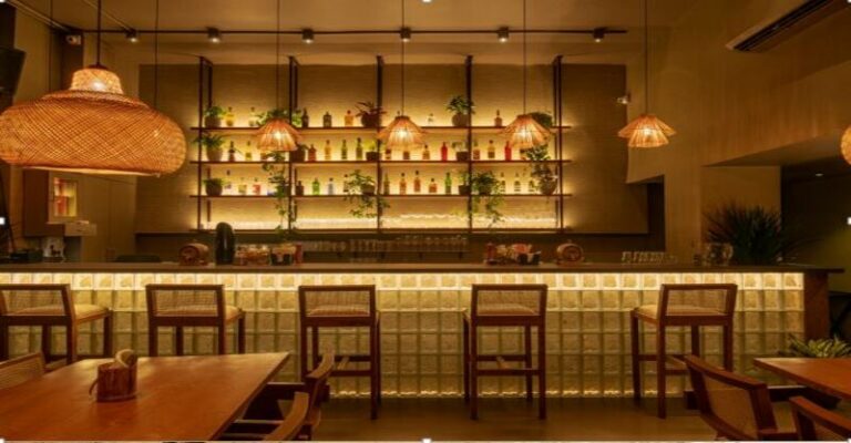 Canadian Douglas-Fir Wood Transforms Nativ Restaurant in Pune