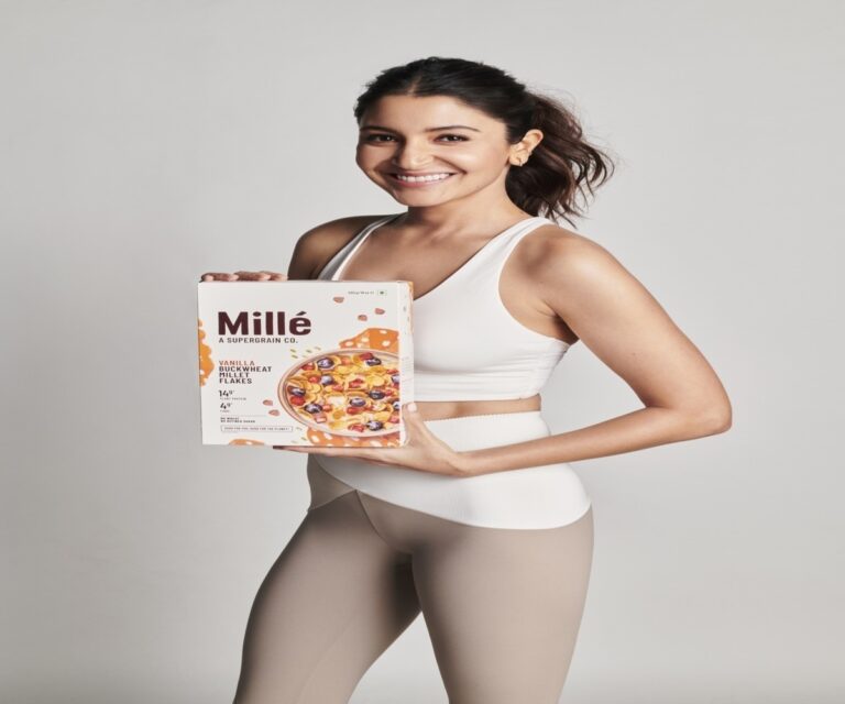 Anushka Sharma backs Millet Based Health Food Brand Millé