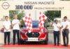 Nissan Magnite achieves 100,000 production milestone