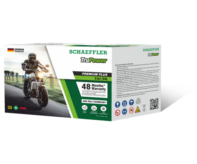 Schaeffler TruPower Two-Wheeler Batteries