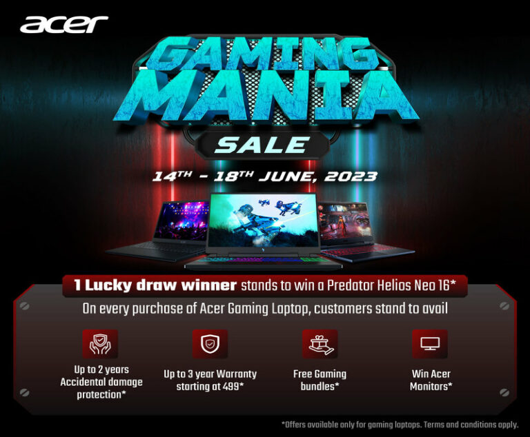 Acer's Gaming Mania Sale