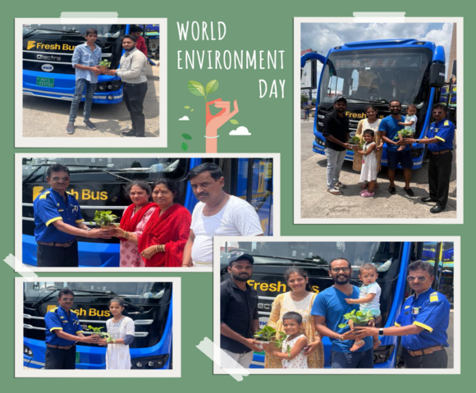 Fresh Bus Celebrates World Environment Day