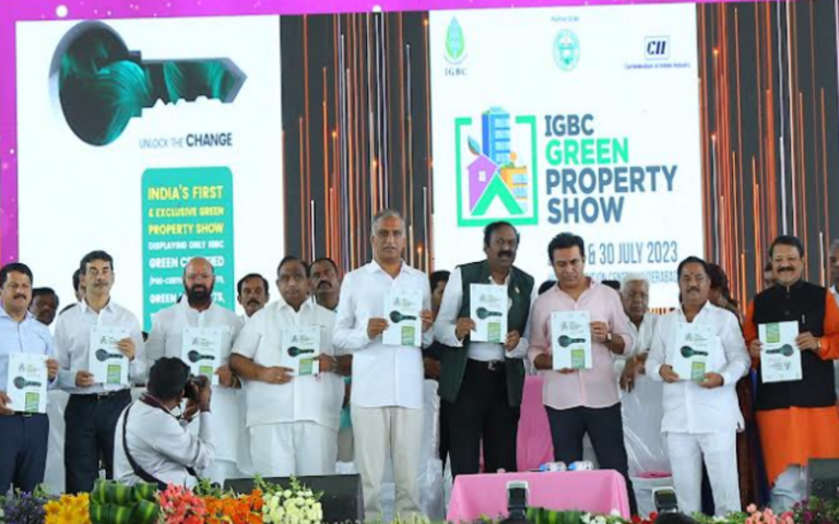 KTR unveils brochure for India’s First Exclusive Green Property Show